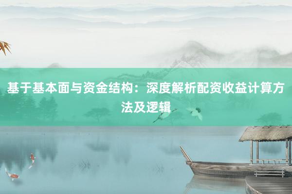 基于基本面与资金结构：深度解析配资收益计算方法及逻辑