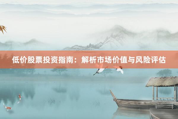 低价股票投资指南：解析市场价值与风险评估